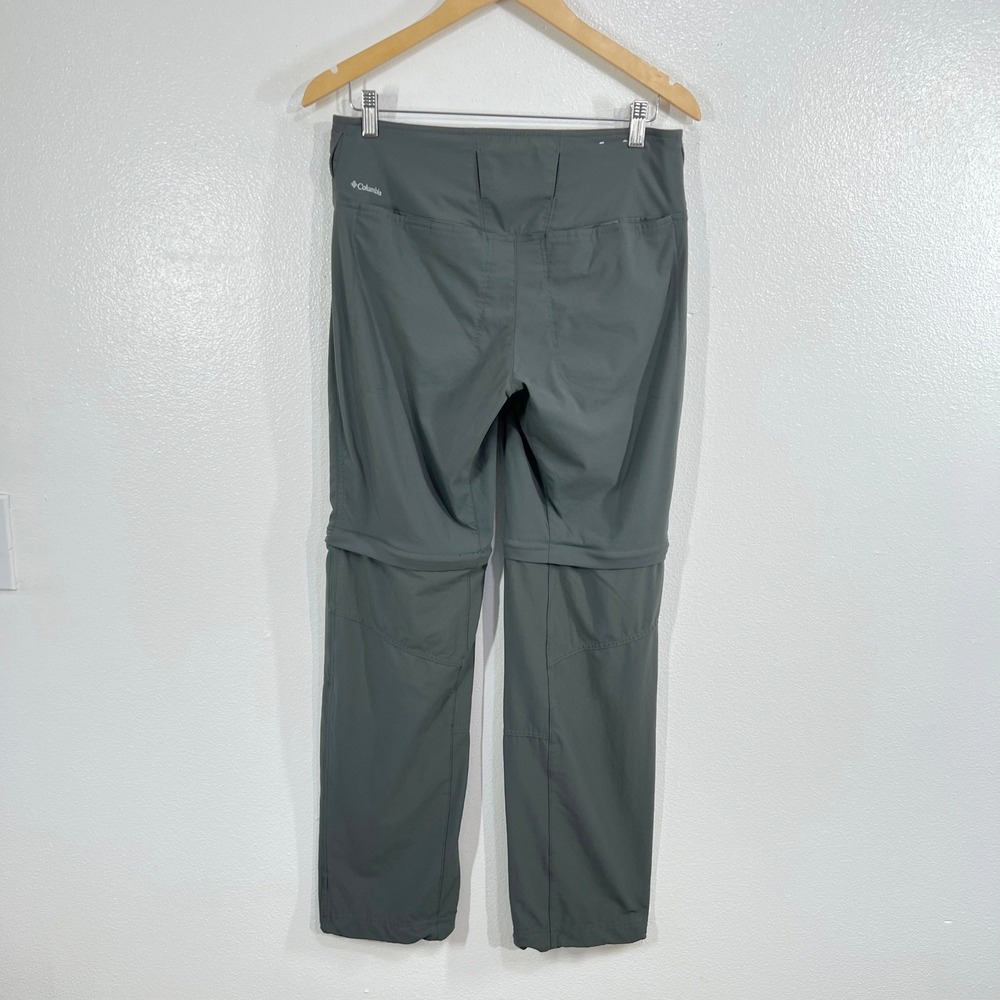 Columbia Saturday Trail Convertible Pants Women's 8 Gray AL8004 Hiking Outdoor - Picture 3 of 10